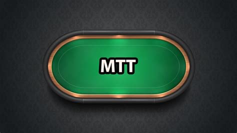 mtt poker